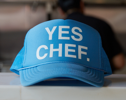 YES CHEF TRUCKER - BABY BLUE