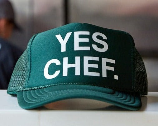 YES CHEF TRUCKER - FOREST GREEN