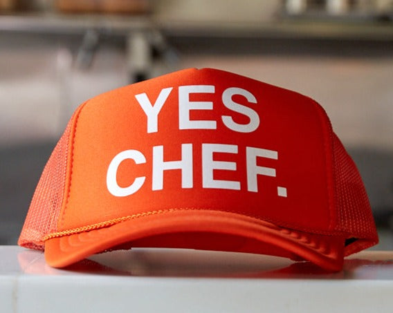 YES CHEF TRUCKER - ORANGE