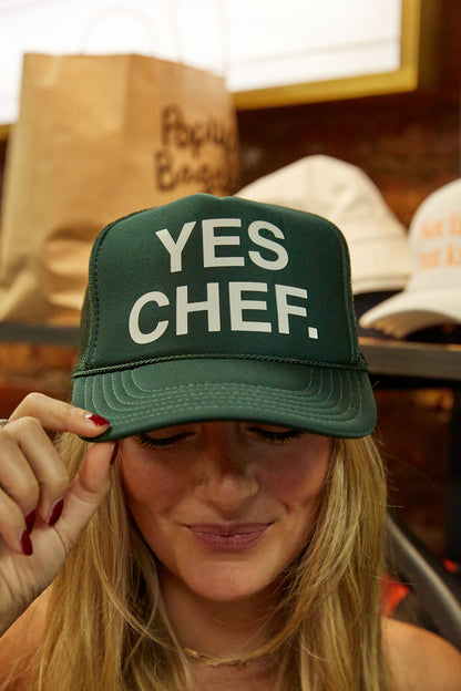 YES CHEF TRUCKER - FOREST GREEN