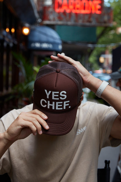 YES CHEF TRUCKER - BROWN